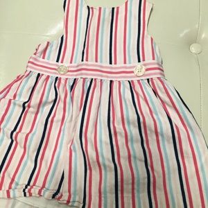 Baby Gap cotton striped dress 6-12mo